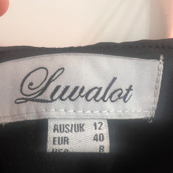 Black Spaghetti Strap Mini Dress (Hello Molly Can't Stop this Dress) Luvalot | 8 - Picture 4 of 6